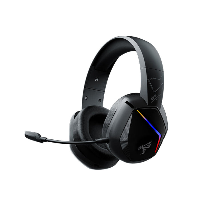 SOMIC GS Trådløs 7.1 Gaming Headset - 45 timers batteri - Kompatibel med PC, PS5, PS4 trådløst & Alle enheter via 3,5 mm hodetelefonkontakt