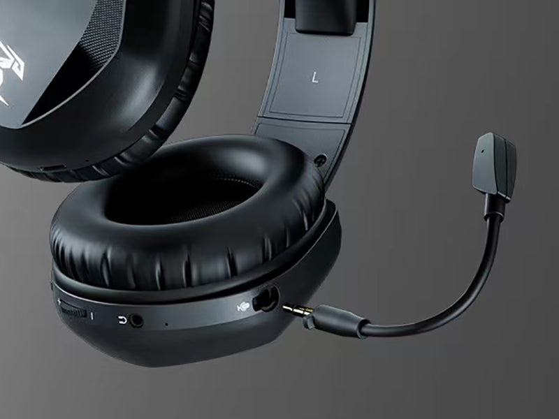 SOMIC GS Trådløs 7.1 Gaming Headset - 45 timers batteri - Kompatibel med PC, PS5, PS4 trådløst & Alle enheter via 3,5 mm hodetelefonkontakt
