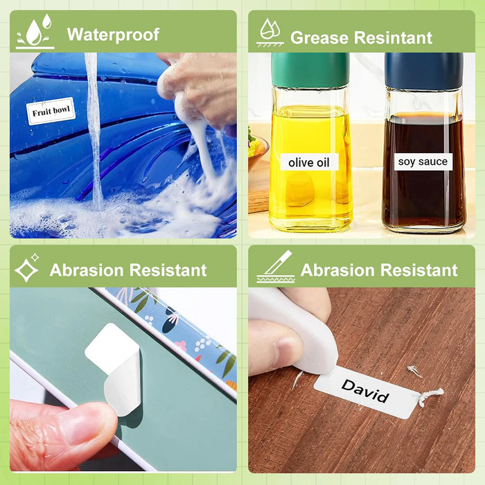 P15 Mini Portable Thermal Label Printer — Bluetooth, Inkless, Type-C Recharge