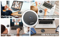 Conference Microphone with 5‑in‑1 USB Adapter — 360° Omnidirectional Condenser Mic for PC & Mac