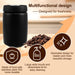 Coffee Vacuum Canister 1200ml – 304 Stainless Steel Food Storage