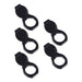 5-pack Ultra-Thin Webcam Privacy Covers for Laptops, Tablets and Phones — Black