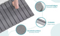 Foldable Diatomaceous Earth Bath Mat — Quick-Dry Non-Slip, 400 x 600mm (23.6 x 15.5in)