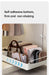 Metal Slide‑Rail Pull‑Out Cabinet Organiser with Self‑Adhesive Base