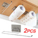 Drill-Free Stainless Steel Wall-Mounted Paper Towel & Toilet Roll Holder