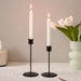 Simple Iron Candlestick — Dinner Table Candle Holder