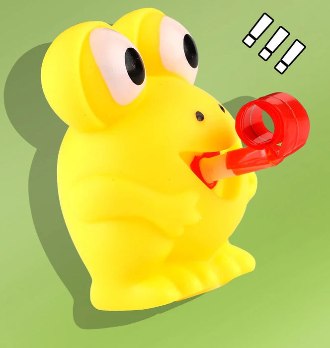 Kids' Pinch Fidget Toy – Frog or Dinosaur with Sticking Tongue, Stress Relief, 1pc (Random Colour)