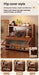 Bamboo 3-Tier Cup & Glass Organiser Shelf – Countertop Storage for Mugs & Small Spaces
