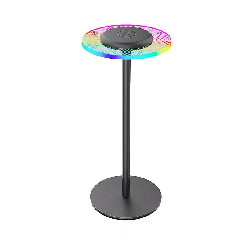 RGB Farbwechsel Kabellose Tischlampe - Touch-Steuerung, DIY Dimmbares Schreibtischlicht - Perfekt für Abendessen, Terrasse, Schlafzimmer Einstellungen