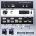 Dual‑Monitor HDMI KVM Switch 2x2 USB 3.0/2.0 4K 60Hz — 2 PCs, 2 Monitors