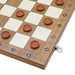 3‑in‑1 Foldable Wooden Travel Board — Chess, Checkers & Backgammon