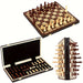 44cm (17.3in) Wooden Folding Chess Set with Felt Board