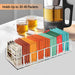 Tea Bag Storage Box — Plastic Kitchen Drawer & Countertop Organiser