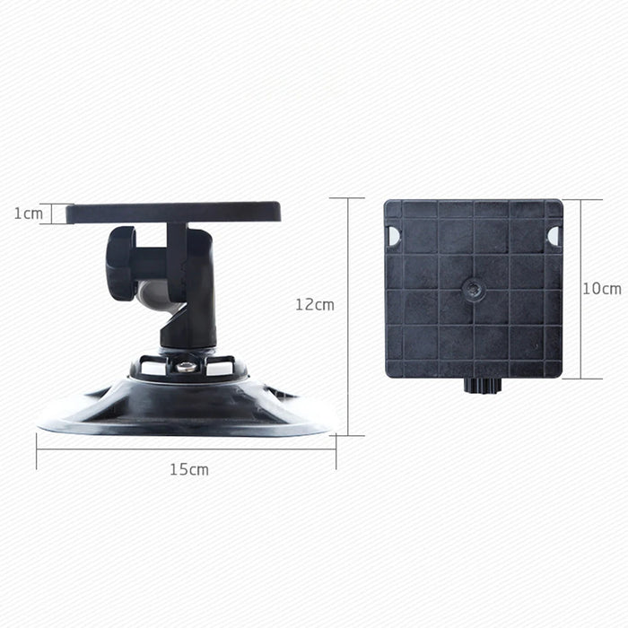 360° Swivel Fish Finder Mount Bracket — Adjustable Rod Holder for Inflatable Boats & Kayaks
