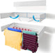 Collapsible Wall-Mounted Laundry Drying Rack — 5 Aluminium Rods