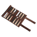 Travel Chess & Backgammon Set — Roll-Up Board with Stones & Dice