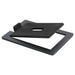 Desktop Speaker Stand — Carbon steel with shock-absorbing base