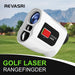 Golf Laser Rangefinder — Slope Compensation, Flag‑Lock & Vibration, 6× Magnification
