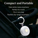 Portable White Noise Machine for Babies — 15 Soothing Sounds & Smart Night Light, USB Rechargeable