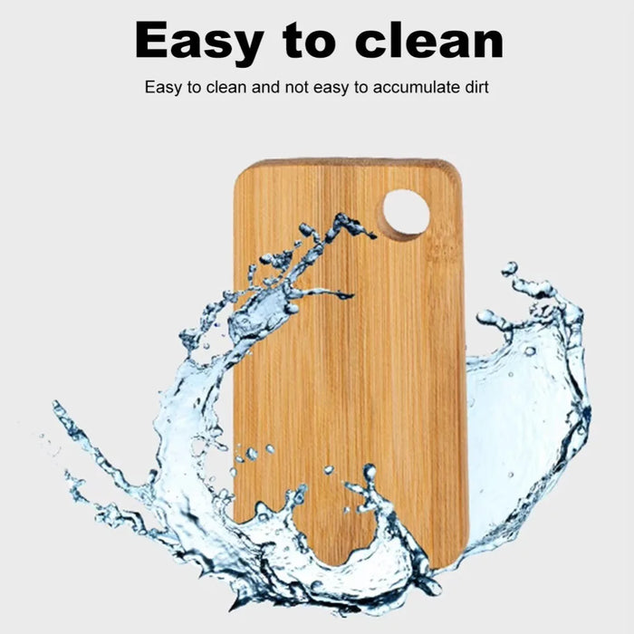 Walnut Double-sided Portable Cutting Board — S & L for 800/1000ml Lunch Box
