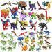 Tyrannosaurus Rex Building Block Figure — Jurassic Dinosaur Brick Toy (LEGO-compatible, 1pc)