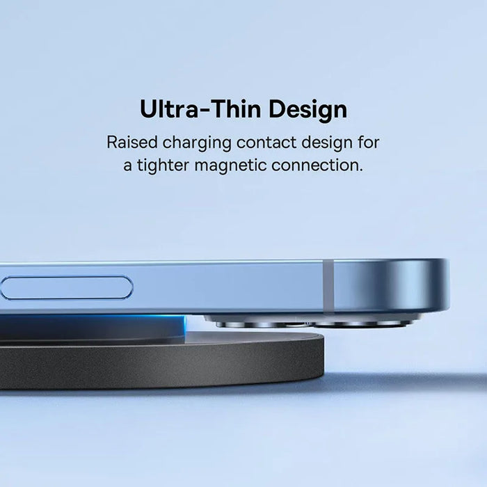 15W Fast Wireless Charging Pad – Transparent Qi Charger for iPhone & Android