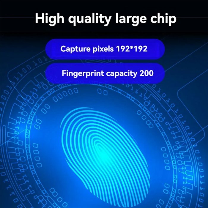 R503 RGB Ring Capacitive Fingerprint Module (IP65 Waterproof)