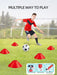 Portable Pop-Up Football Goal — Foldable Training Net for Garden, Indoor & Outdoor