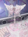 Pink Lace Angel Wings Headphone Stand — Kawaii Gaming Headset Holder