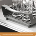 Extendable Dish Drying Rack — Space-saving Large Capacity Utensil & Dinnerware Organiser