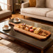 Acacia Wooden Cutting Board with Handle — Chopping & Serving Board (about 38cm & 41cm)