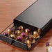 40‑Pod Nespresso Drawer Organiser – Coffee Capsule Storage Rack (Black)