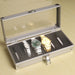 Aluminium-Frame Watch Storage Box — 6 / 12 / 24 Slot Display Case
