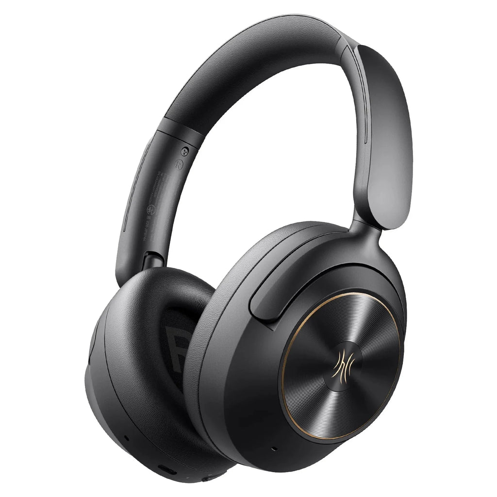 Focus A6 - Kabellose Bluetooth 6.0 Kopfhörer mit aktiver Geräuschunterdrückung 48dB, ohrumschließend, hochauflösender Klang, LDAC, eingebautes Mikrofon, App-Steuerung – Ideal für Pendler, Arbeit, Reisen und Musikliebhaber mit intensivem Hörerlebnis
