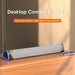 4D Stereo Sound Bar Speaker — Bluetooth 5.0, USB-Powered, AUX