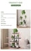 Iron Plant Stand – 4/5/6-Tier Flowerpot Organiser, Black or White