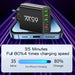 65W 6-Port USB PD Charger – 2x USB‑C PD + 4x USB Fast Wall Charger (EU/US)