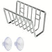 Multifunctional M‑Shaped Sponge Holder — Kitchen Sink Caddy Organizer, Rustproof Iron Sponge Caddy