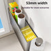 Adhesive Under-Cabinet Paper Towel Holder - Punch-Free Roll Dispenser