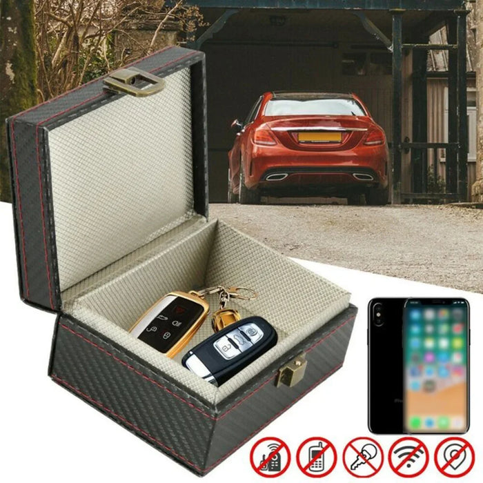 Faraday Car Key Signal Blocker Pouch — RFID Shield for Keyless Entry