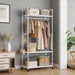 Multi‑functional Coat Rack — Space‑saving Hanger with Multi-layer Storage Shelf