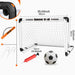 Foldable Kids Football Goal with Ball, Pump & Ground Pegs