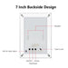 Acrylic Digital Photo Frame 5" & 7" IPS — 4GB Built‑in, Rechargeable, Auto‑Rotate