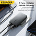 65W GaN USB‑C PD Fast Charger — USB‑A + USB‑C with QC 3.0, UK/EU/US plugs