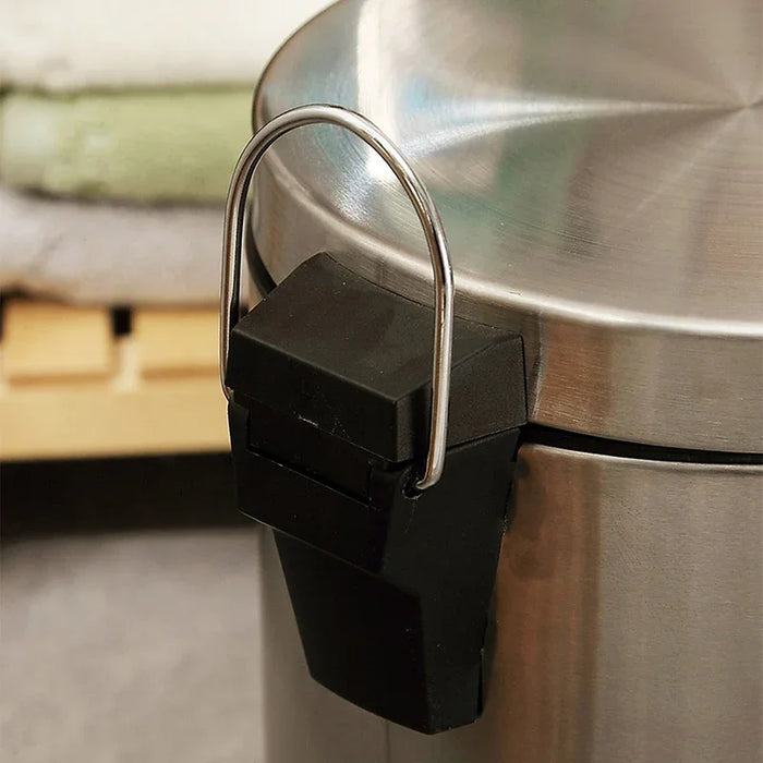Modern 5L Stainless Steel Foot Pedal Bin — Champagne Gold