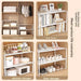 Adjustable Wardrobe Layered Shelves — Retractable Storage Rack for Closet, Cabinet and Shoe Organisation