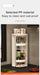 Rotating Adjustable Multi‑Tier Kitchen Corner Shelf – PP Spice & Bottle Organiser