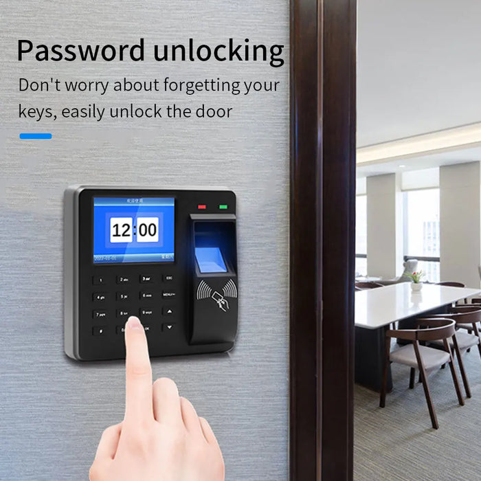 125kHz RFID Fingerprint Time & Attendance Terminal — Biometric Door Access Control