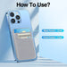 MagSafe Elastic Lycra Phone Card Holder — Fits iPhone 16/15 Pro Max & MagSafe Android