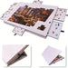 Felt Puzzle Table for 1000 Pieces — 6-Drawer Portable Jigsaw Board with Stand Cover, 77 x 53.6 x 4.2 cm